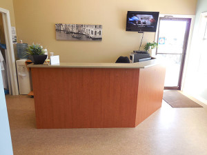 Front office at Island Dentures
